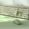 Retro Typewriter Bluetooth Keyboard 2S – Matcha Green