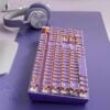 Retro Typewriter Bluetooth Keyboard and Mouse Set 2S – Lavender Purple