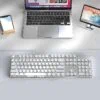 Retro Typewriter Bluetooth Keyboard 2 – White