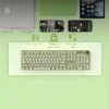 Retro Typewriter Bluetooth Keyboard 2S – Matcha Green